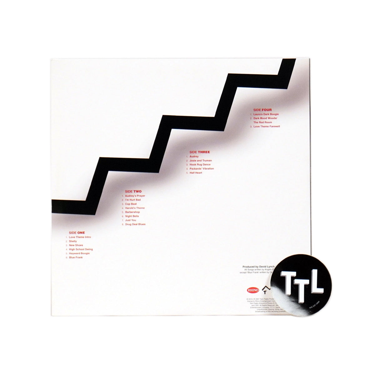 Angelo Badalamenti: Twin Peaks Season Two Music And More Soundtrack Vinyl 2LP