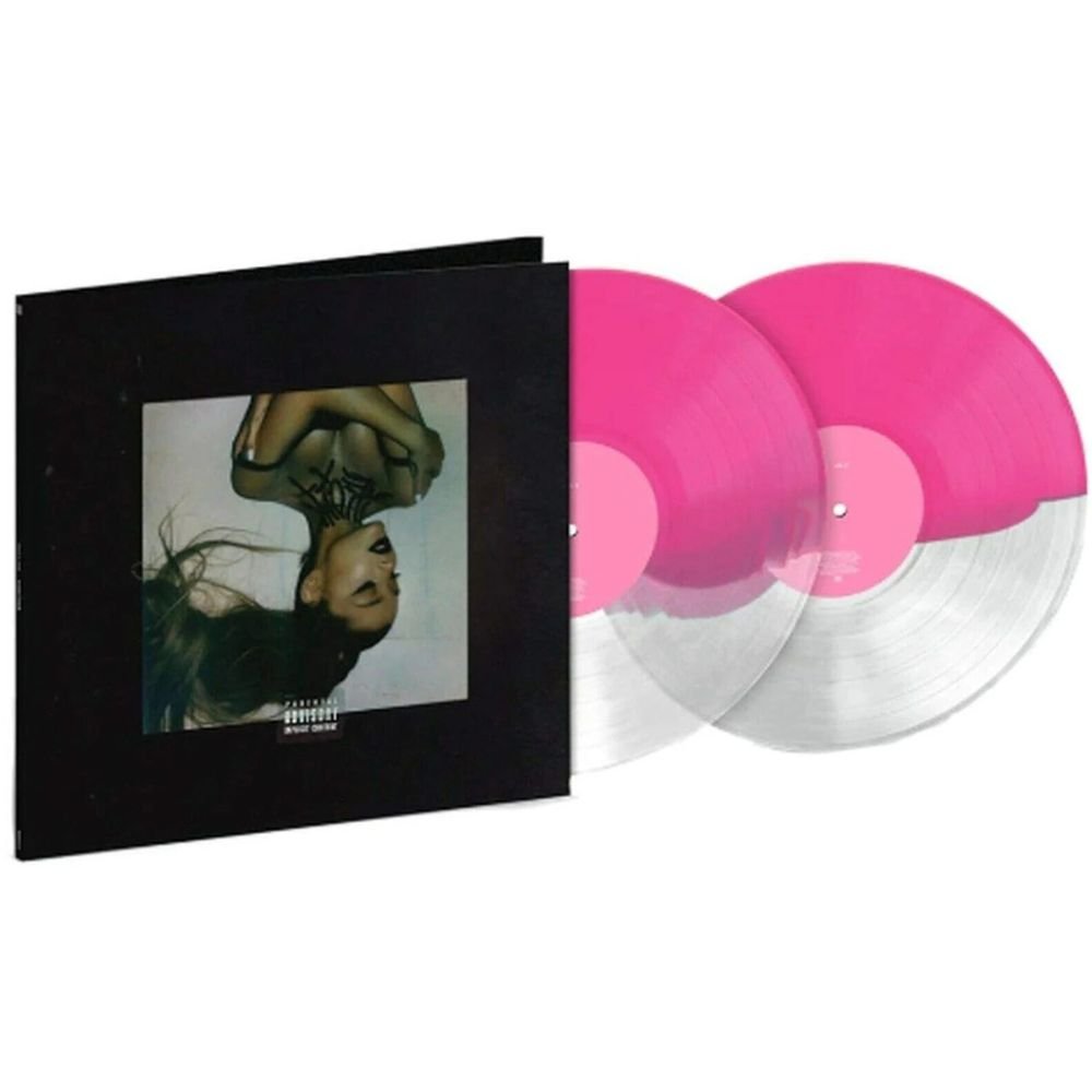 Ariana Grande - Thank U, Next -  Pink and Clear Split (Vinyl LP)