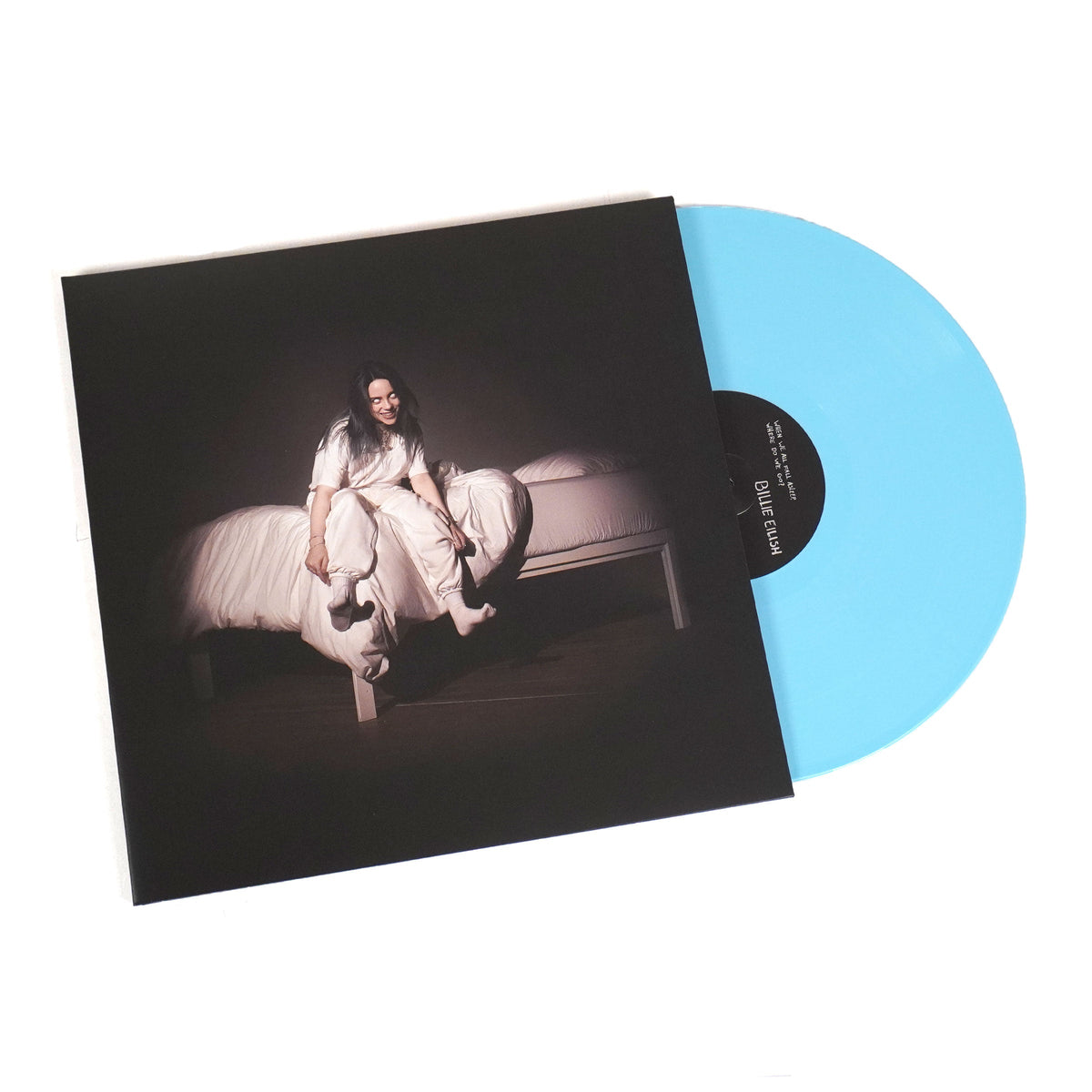 Billie Eilish: When We All Fall Asleep Where Do We Go (Import, Blue Colored Vinyl) {Vinyl LP}