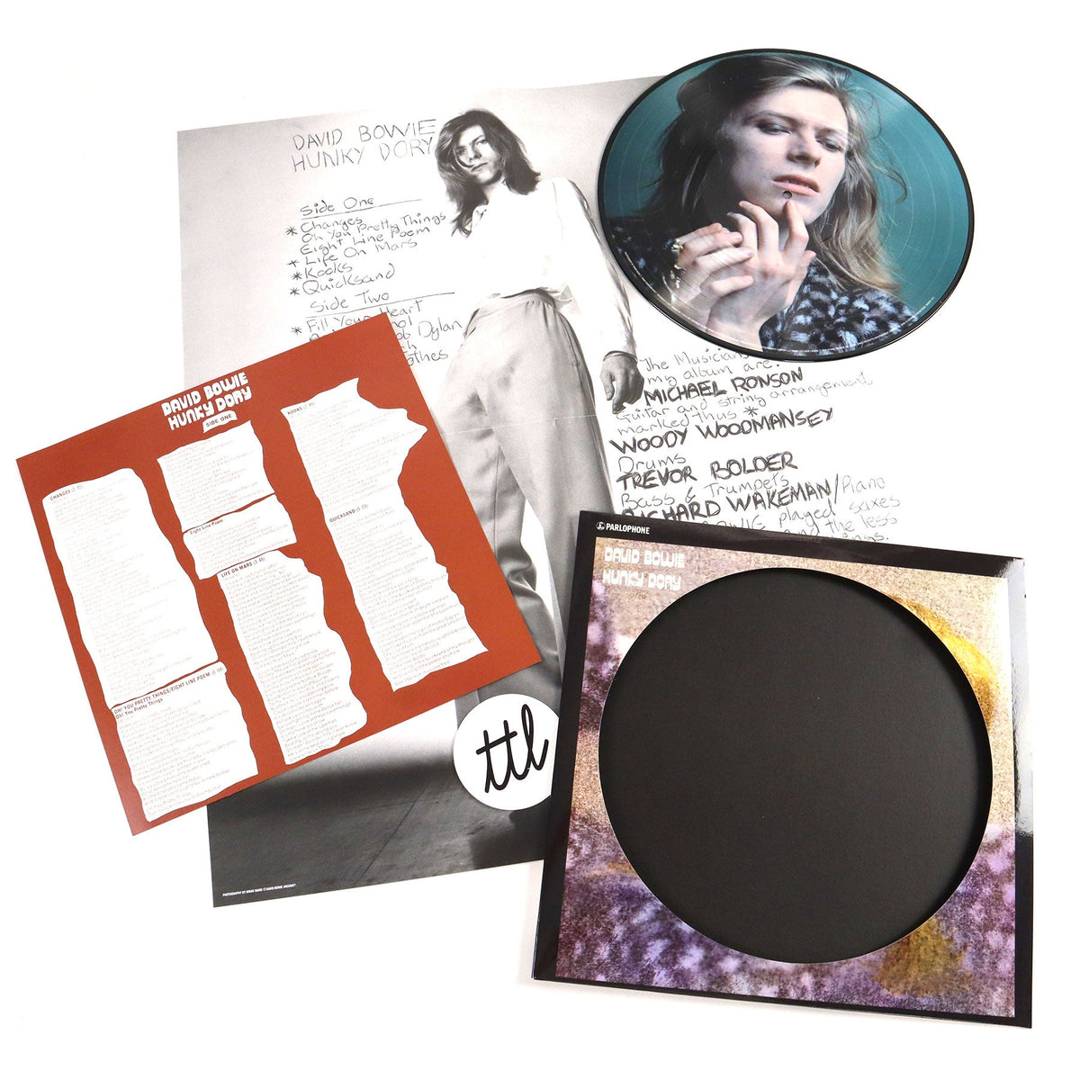 David Bowie: Hunky Dory (Picture Disc) {Vinyl LP}
