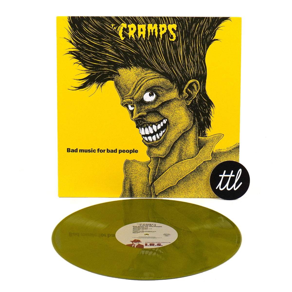 The Cramps: Bad Music For Bad People (Green Colored Vinyl) {Vinyl LP}