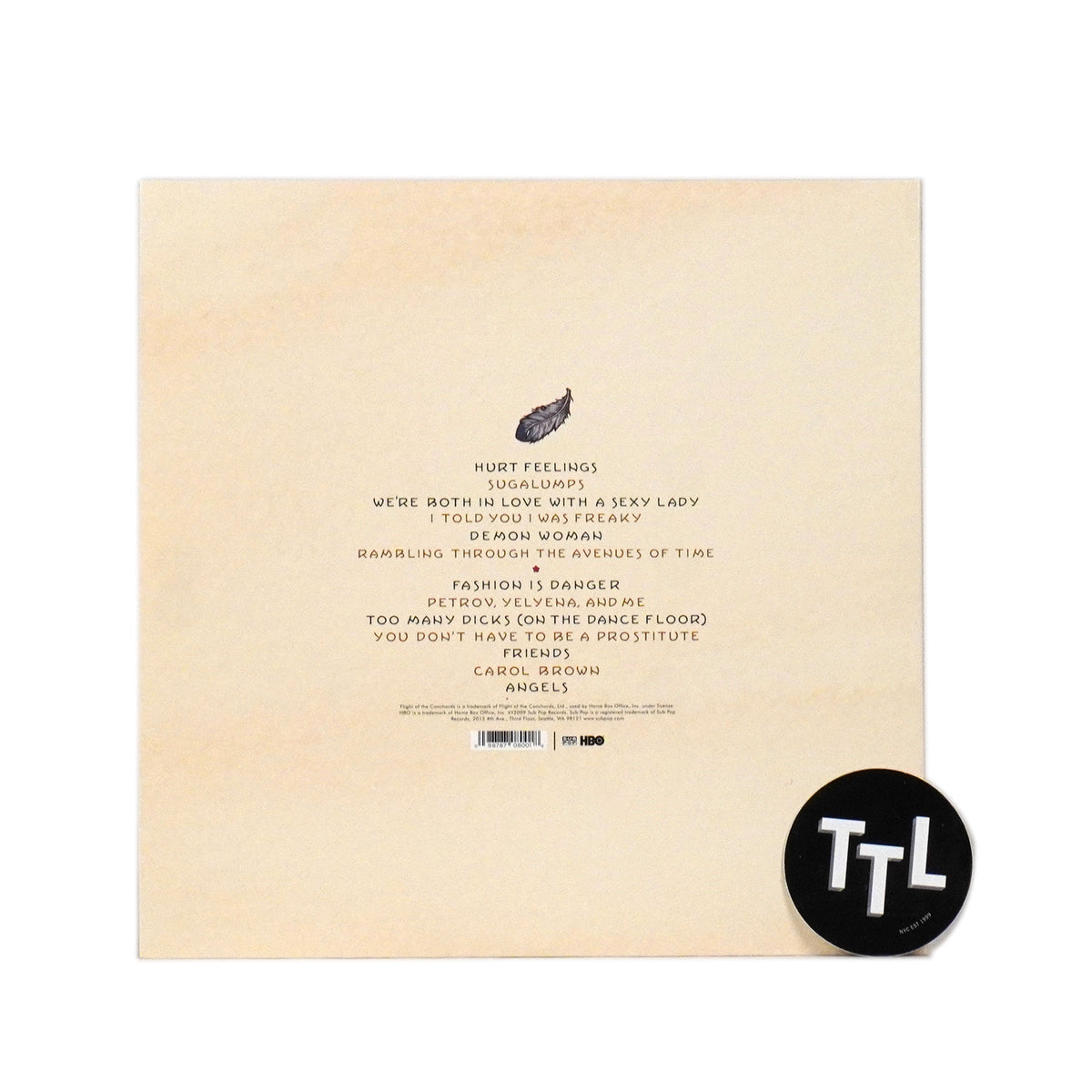 Flight Of The Conchords: I Told You I Was Freaky (Indie Exclusive Colored Vinyl) {Vinyl LP}
