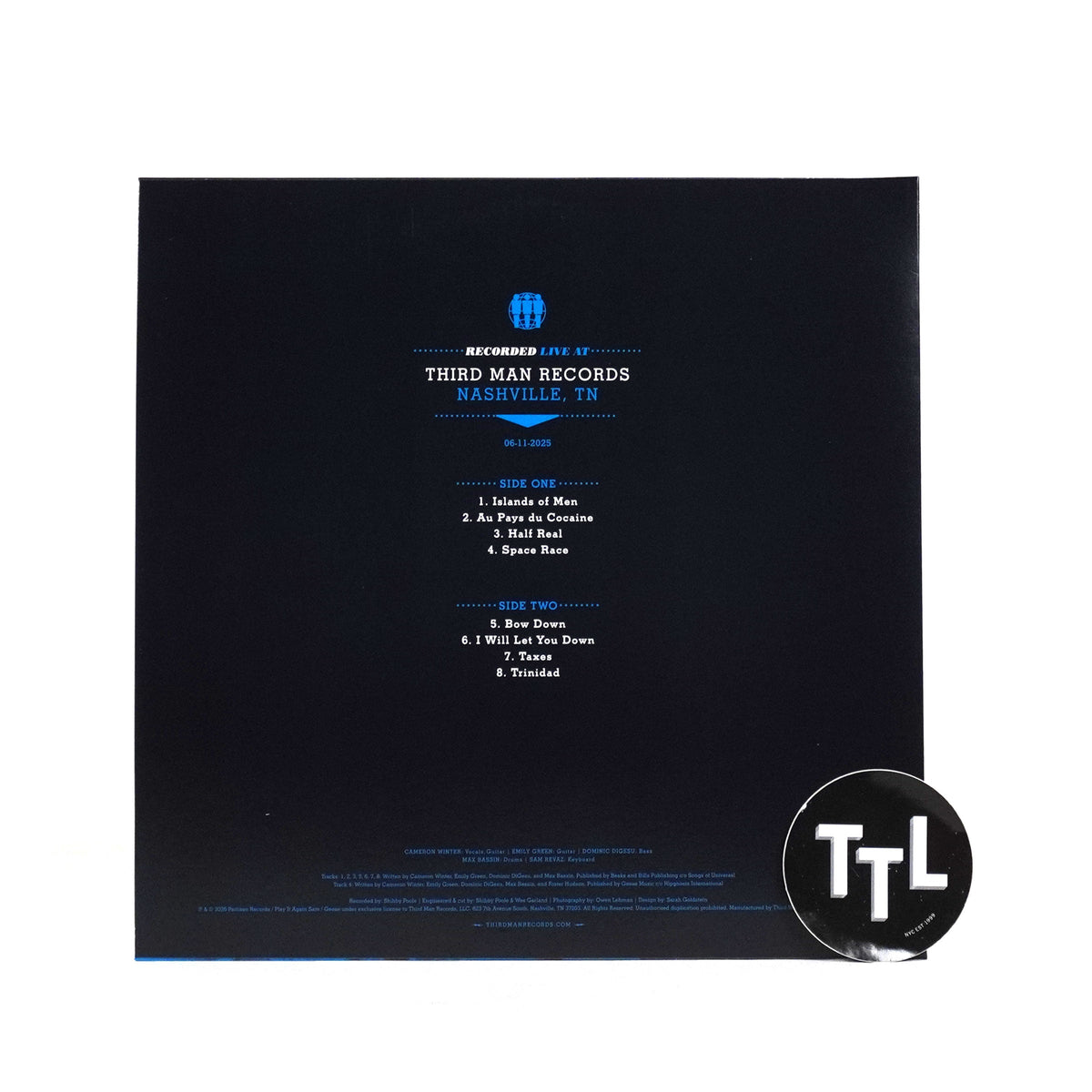 Geese: Live At Third Man Records {Vinyl LP}