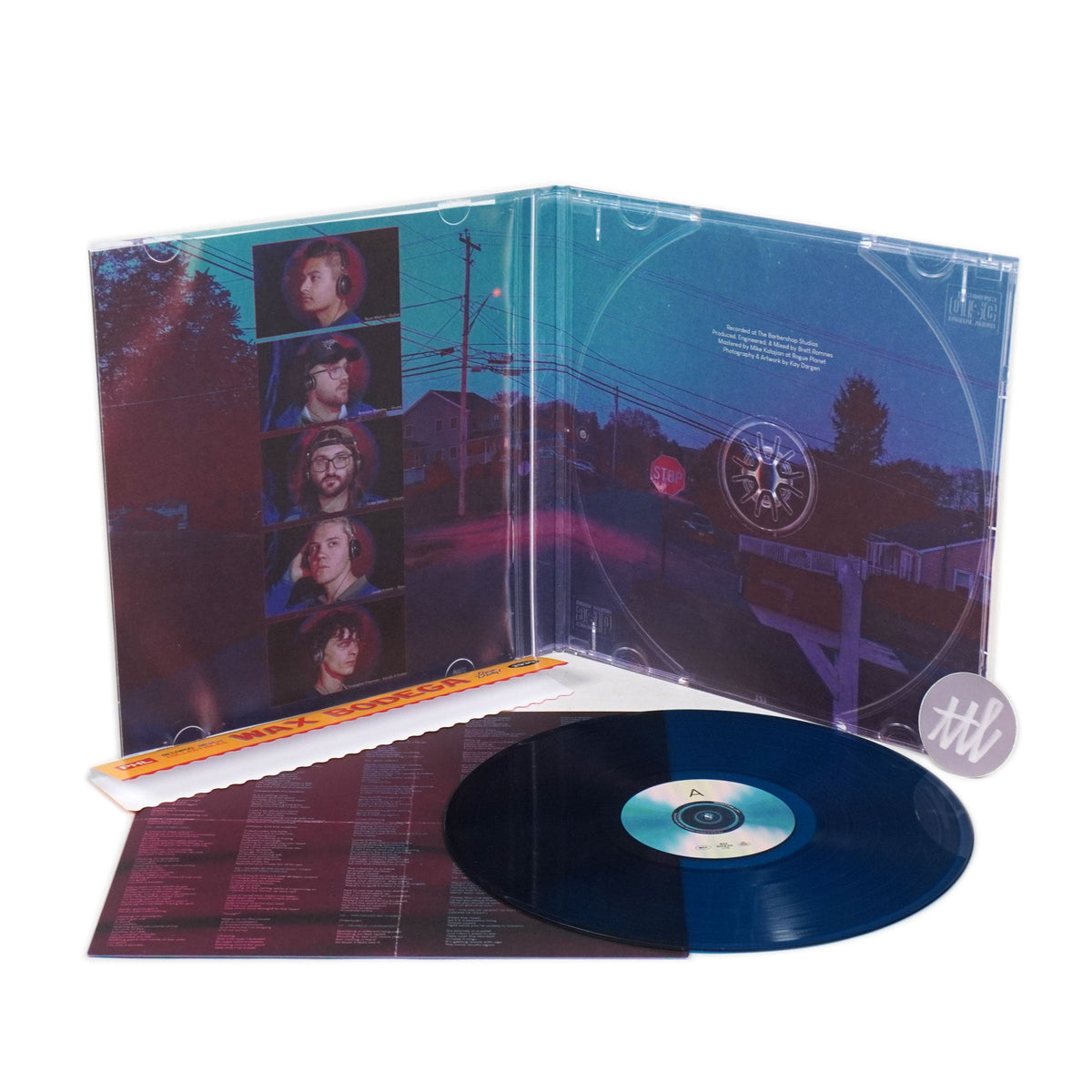 Hot Mulligan: The Sound A Body Makes When It's Still (Blue Colored Vinyl) {Vinyl LP}