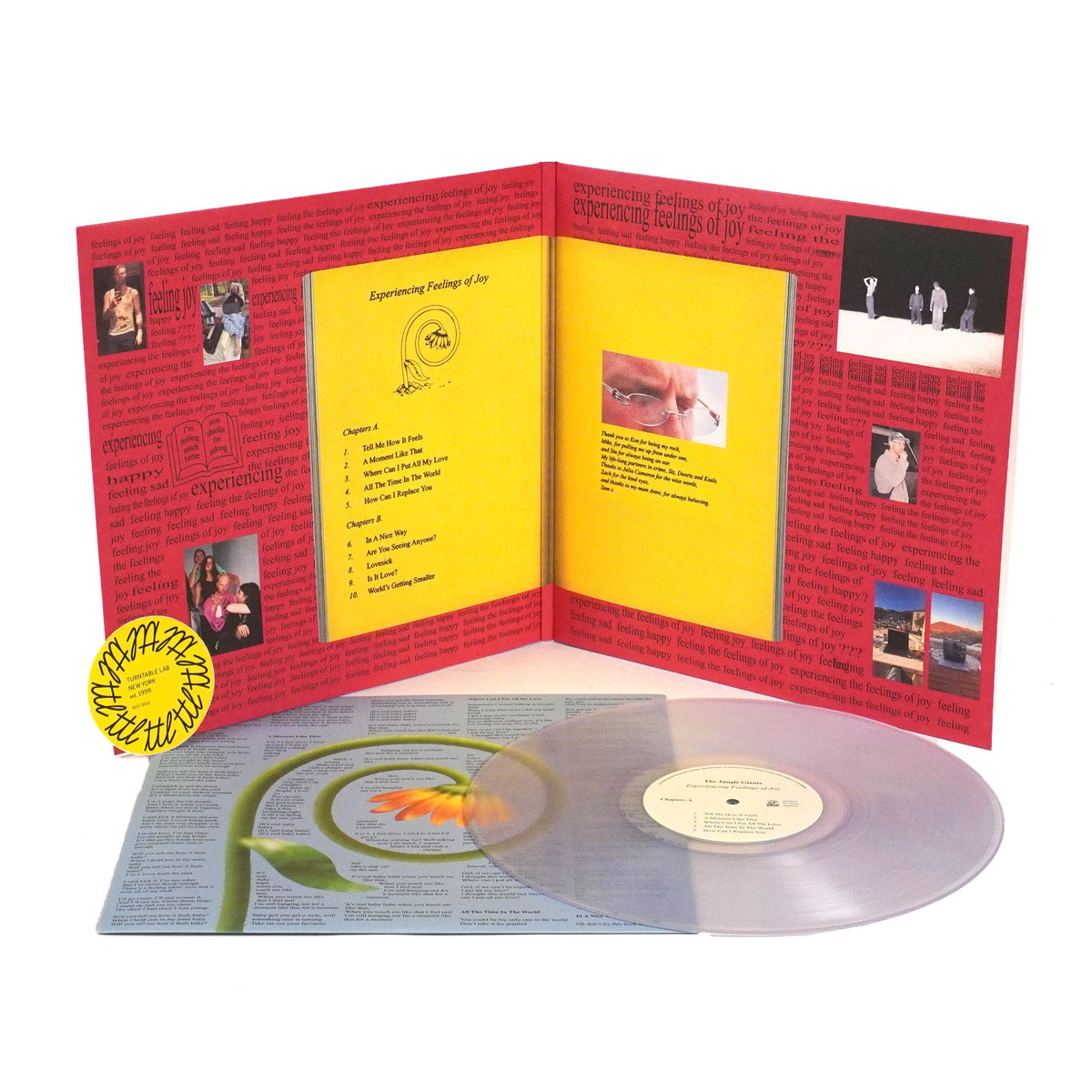 The Jungle Giants: Experiencing Feelings Of Joy (Indie Exclusive Colored Vinyl) {Vinyl LP}