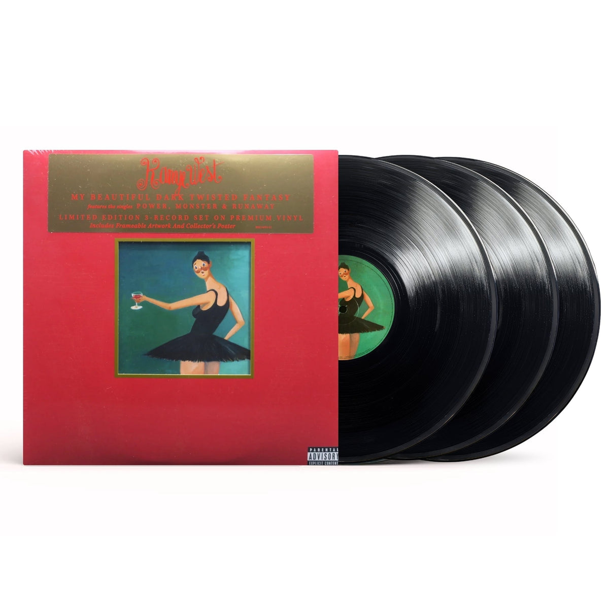 Kanye West - My Beautiful Dark Twisted Fantasy - (Vinyl LP)
