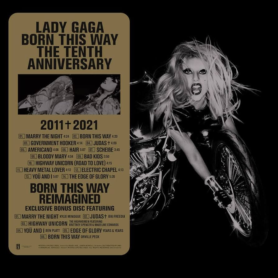 Lady Gaga - Born This Way: The Tenth Anniversary Edition - (Vinyl LP)