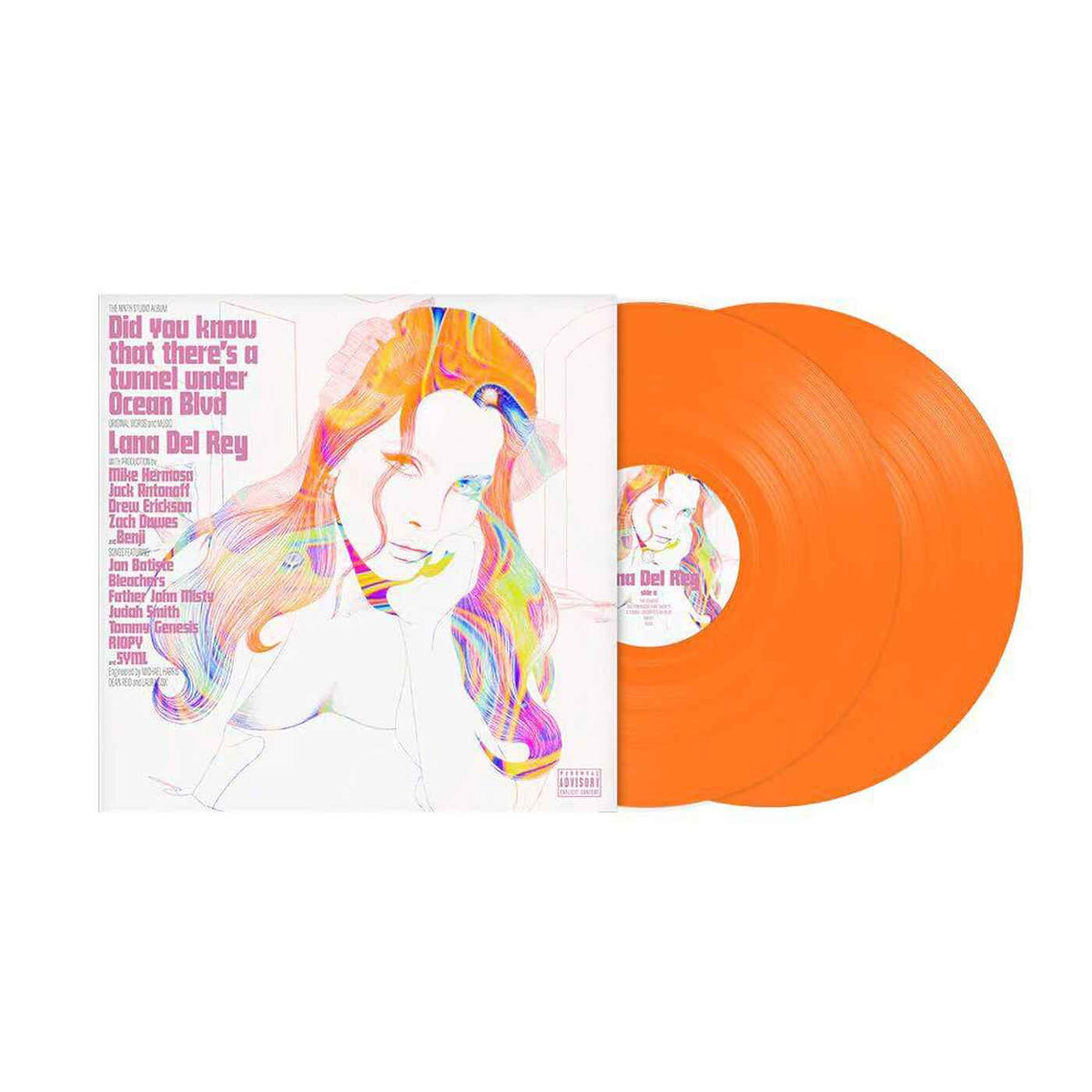 Lana Del Rey - Did You Know That There's A Tunnel Under Ocean Blvd - Coachella Edition Orange (Vinyl LP)