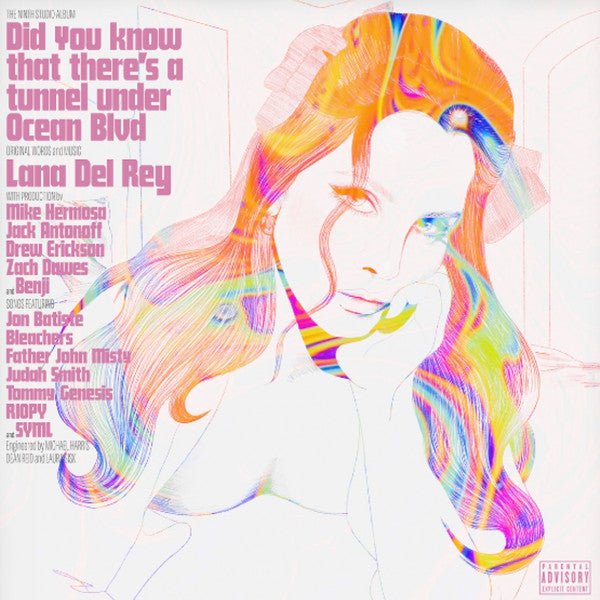 Lana Del Rey - Did You Know That There's A Tunnel Under Ocean Blvd - Coachella Edition Orange (Vinyl LP)