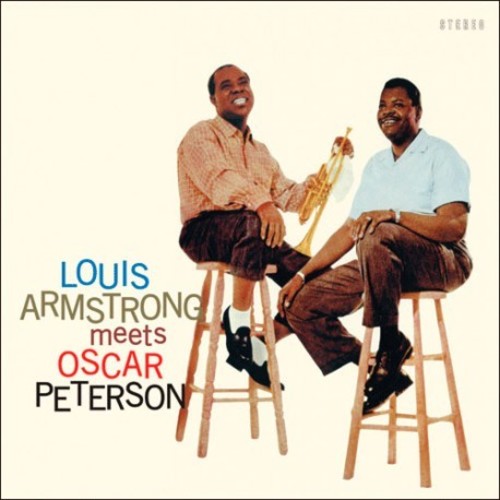 Louis Armstrong - Meets Oscar Peterson LP (180g, Colored Vinyl, Limited Edition, Remastered, Spainish Pressing)