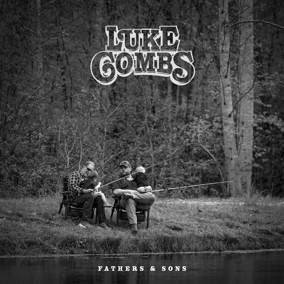 Luke Combs - Fathers & Sons - Yellow & Green Splatter (Vinyl LP)