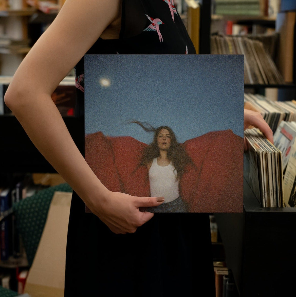 Maggie Rogers - Heard It In A Past Life - 5th Anniversary Blue (Vinyl LP) with Bonus Red 7" & Poster