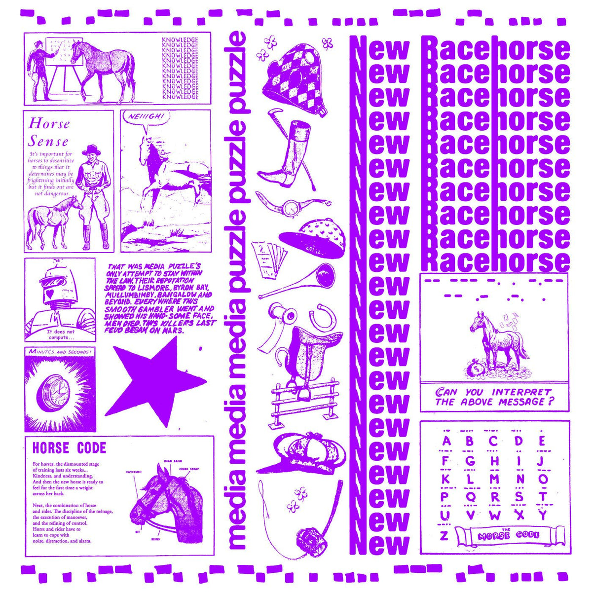 Media Puzzle - New Racehorse - RSD 2026 White (Vinyl LP)