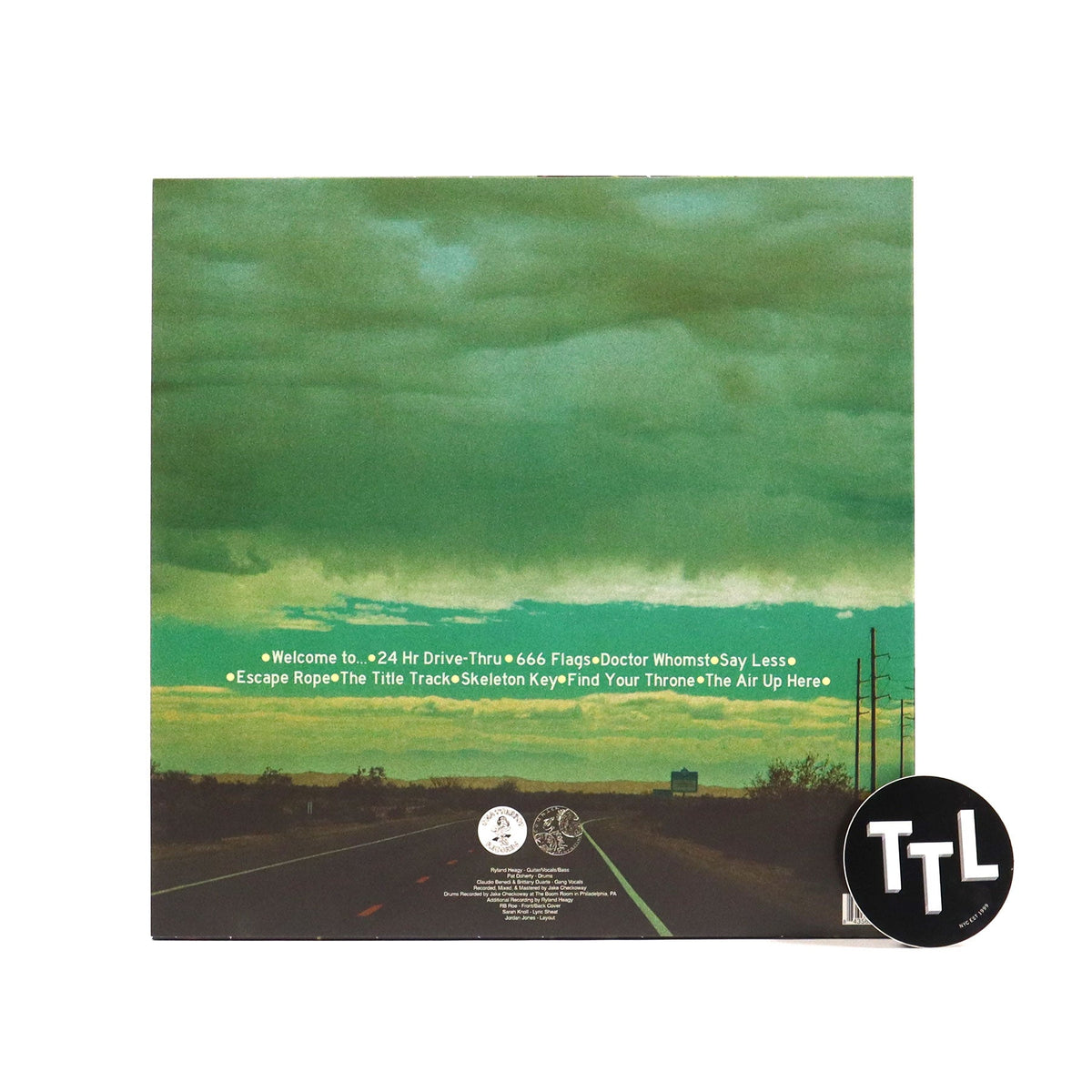 Origami Angel: Somewhere City (Green Colored Vinyl) {Vinyl LP}