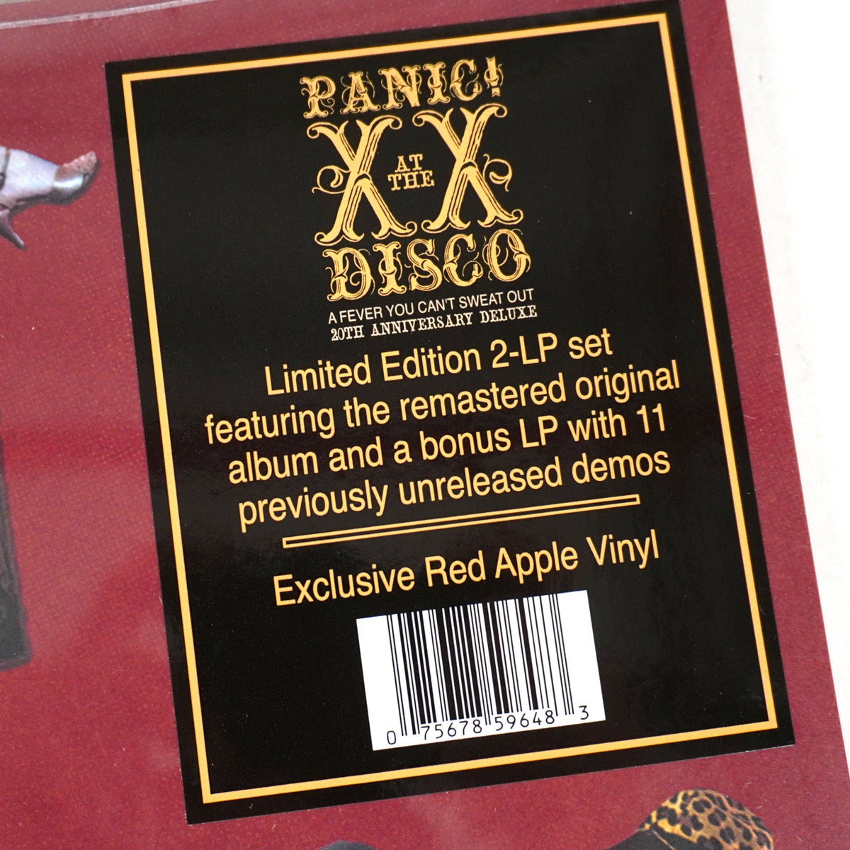 Panic! At The Disco: A Fever You Can't Sweat Out - Deluxe Edition (Colored Vinyl) Vinyl 2LP