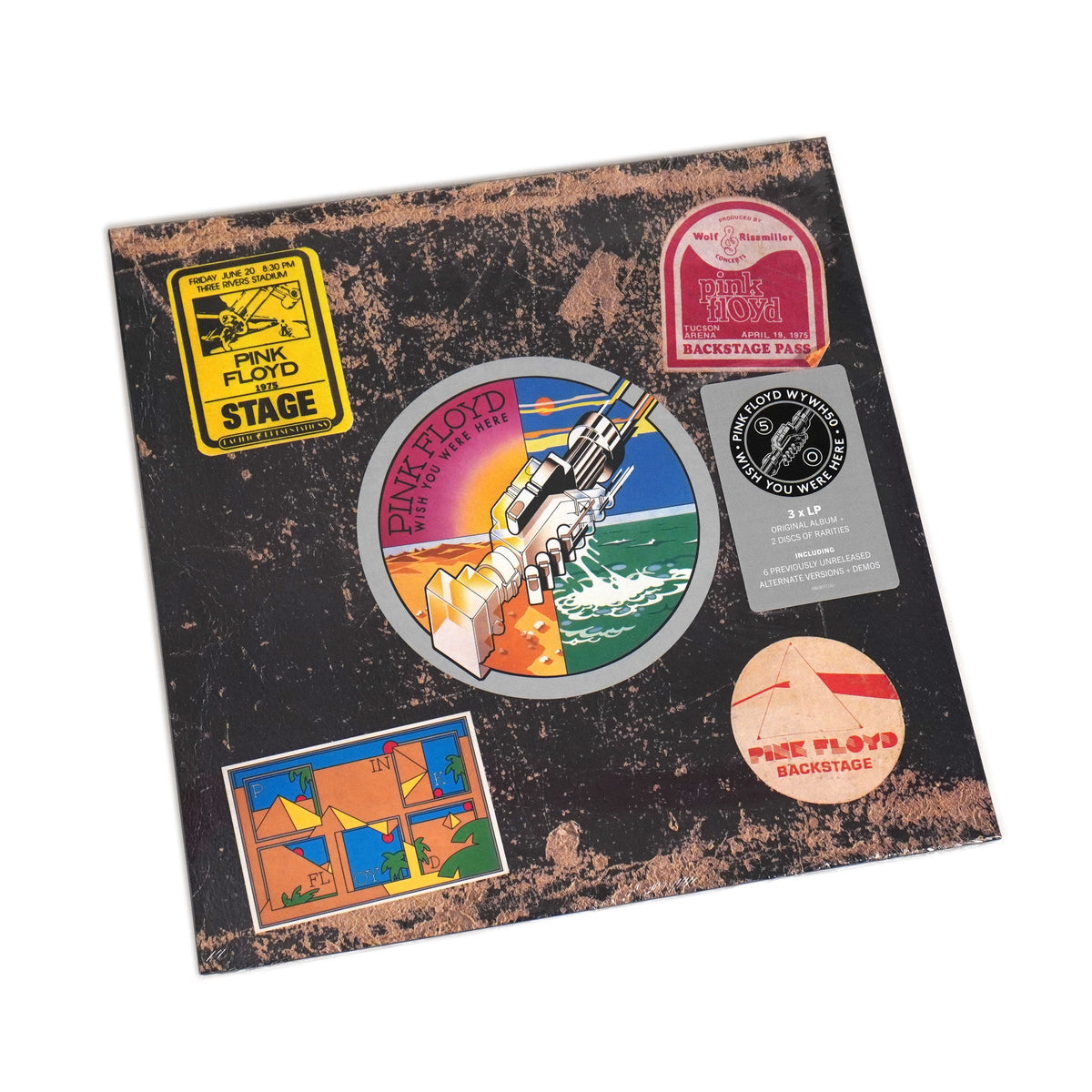 Pink Floyd: Wish You Were Here - 50th Anniversary Edition (180g) Vinyl 3LP