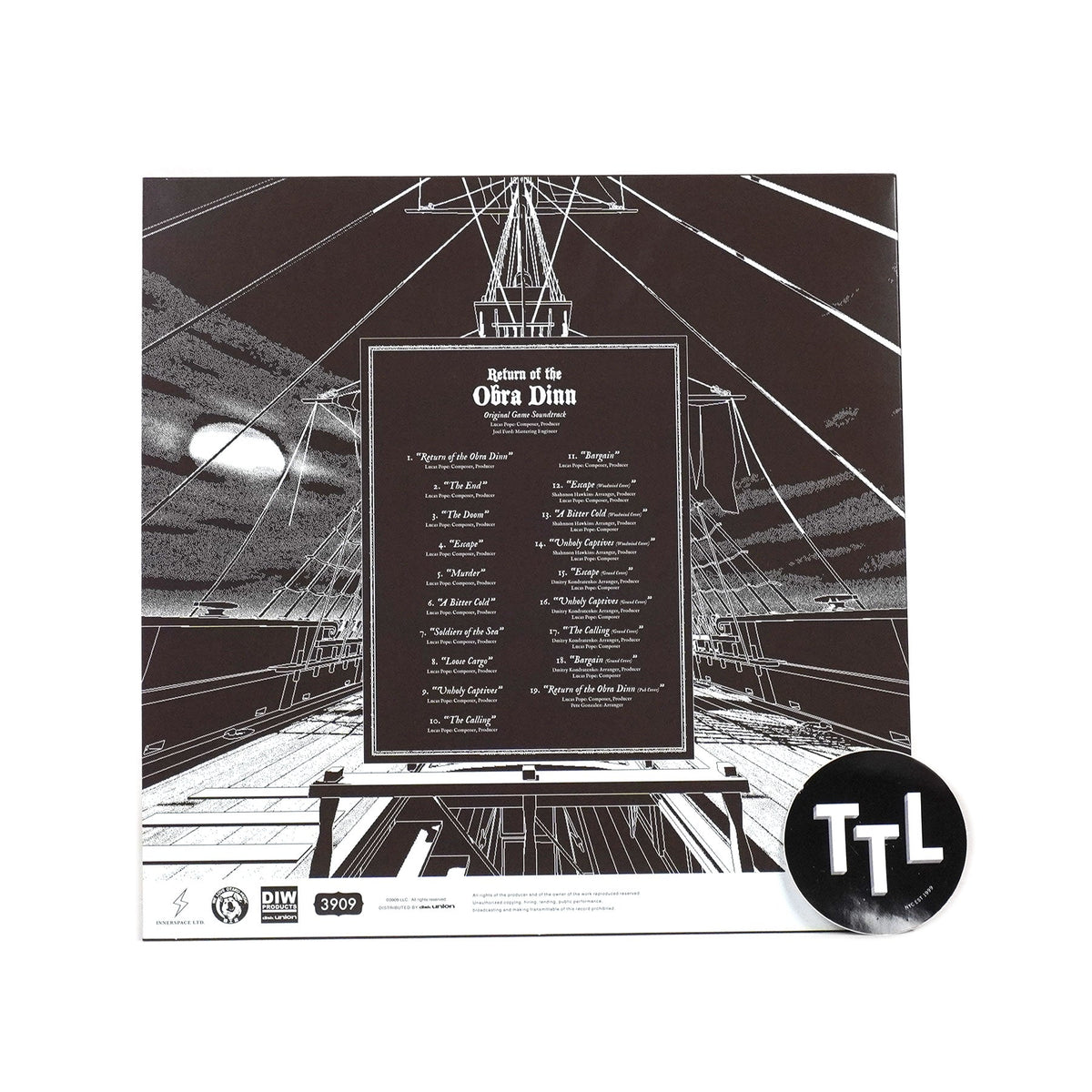 Lucas Pope: Return Of The Obra Dinn Soundtrack (Japan Import) {Vinyl LP}