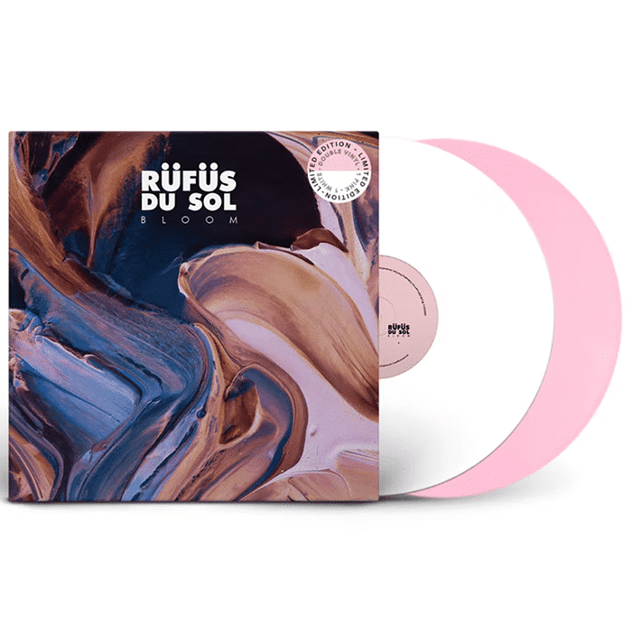 Rufus Du Sol - Bloom - White & Pink (Vinyl LP)