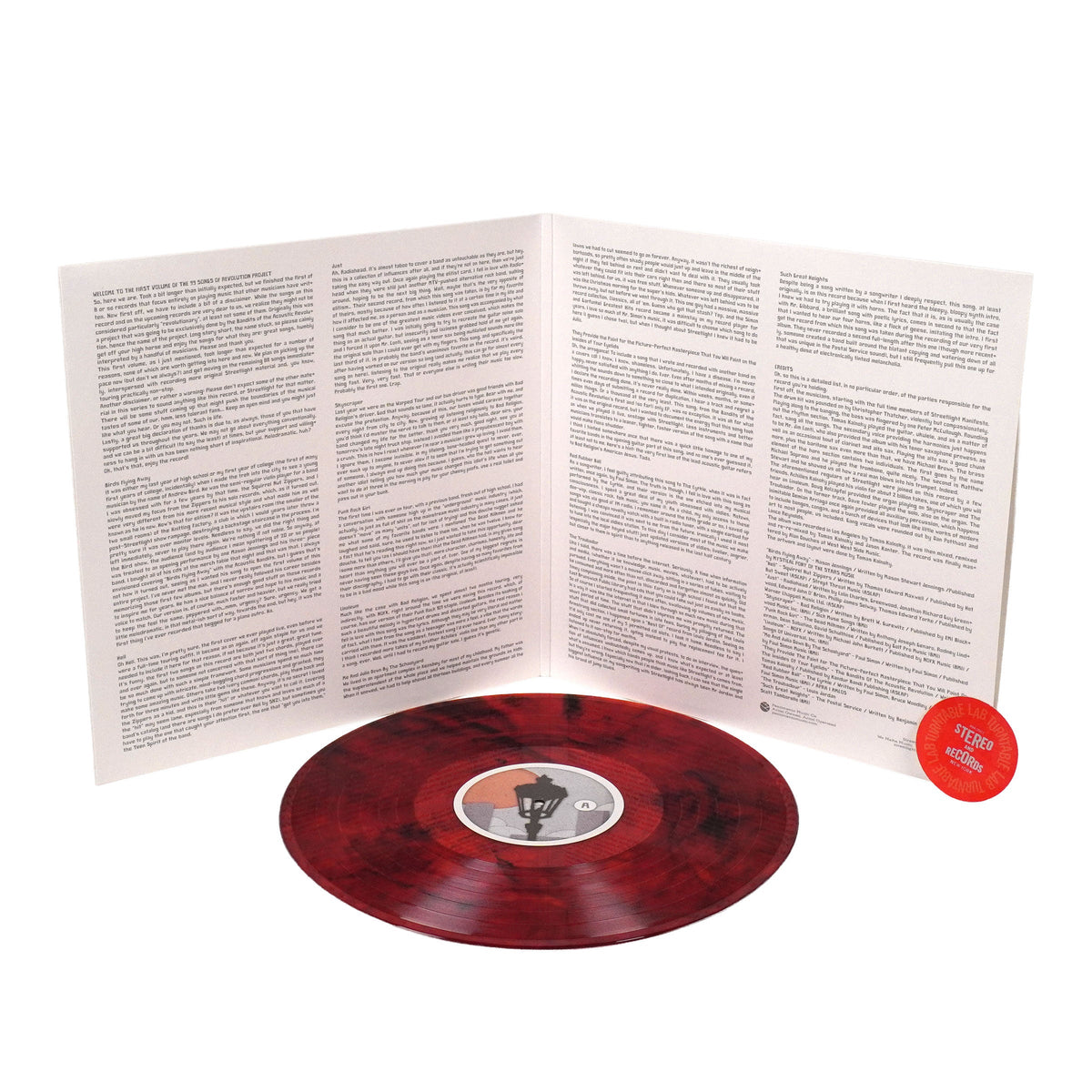 Streetlight Manifesto: 99 Songs of Revolution Vol. 1 (Indie Exclusive Colored Vinyl) {Vinyl LP}