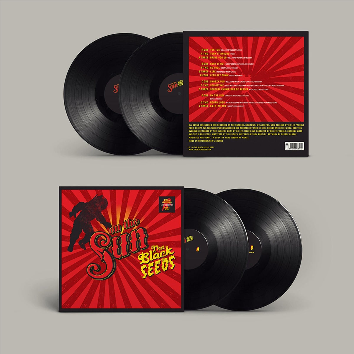 The Black Seeds - On The Sun - 20th Anniversary Edition - 【Vinyl LP 】