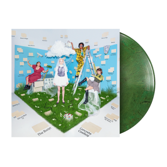 The Buoys - Concrete Cowboy - The Quiet Garden Green Regrind (Vinyl LP)