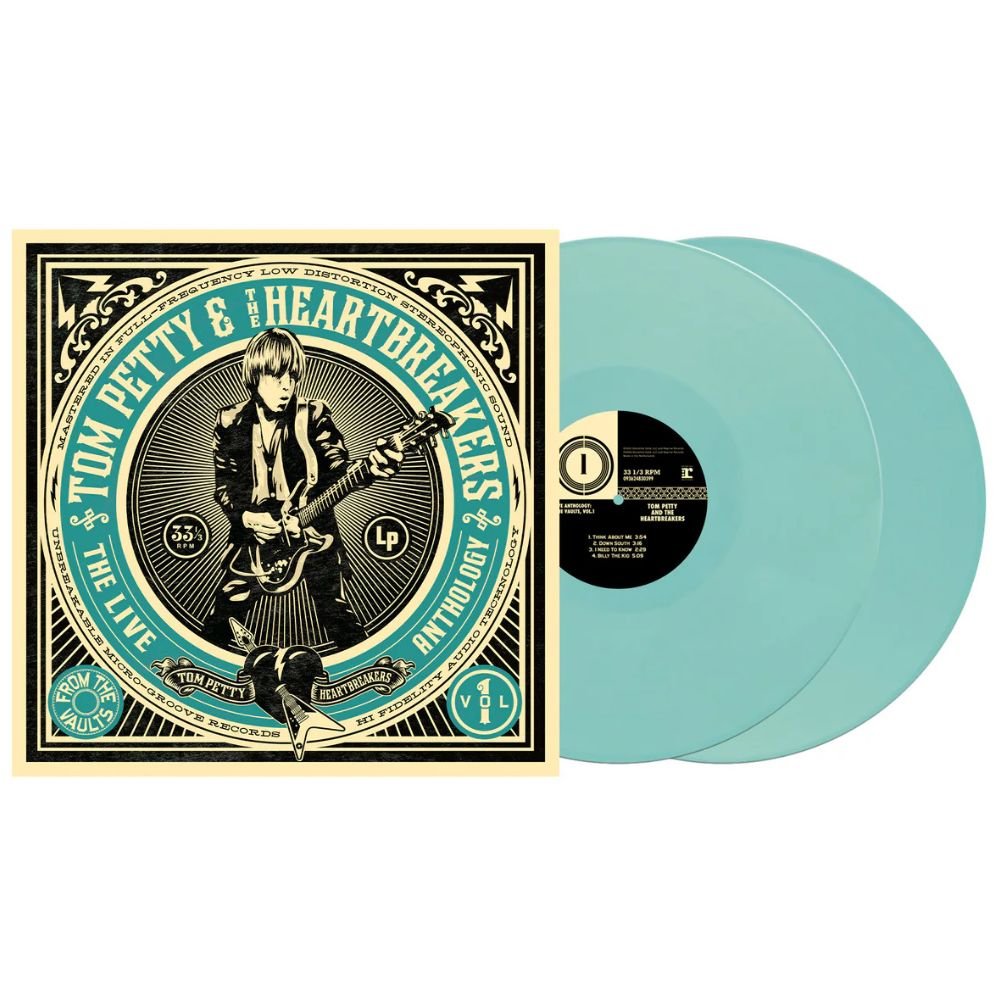 Tom Petty & The Heartbreakers - The Live Anthology, From The Vaults Volume 1 - RSD Black Friday 2025 Turquoise