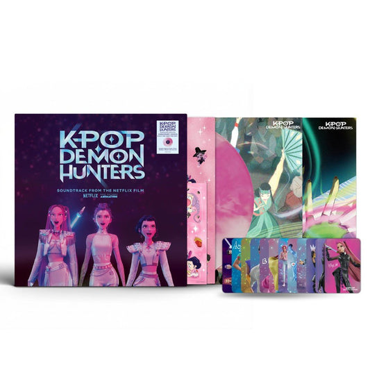 Various Artists - Kpop Demon Hunters (Soundtrack From The Netflix Film) Anniversary Edition - Neon Pink Wave (Vinyl LP)