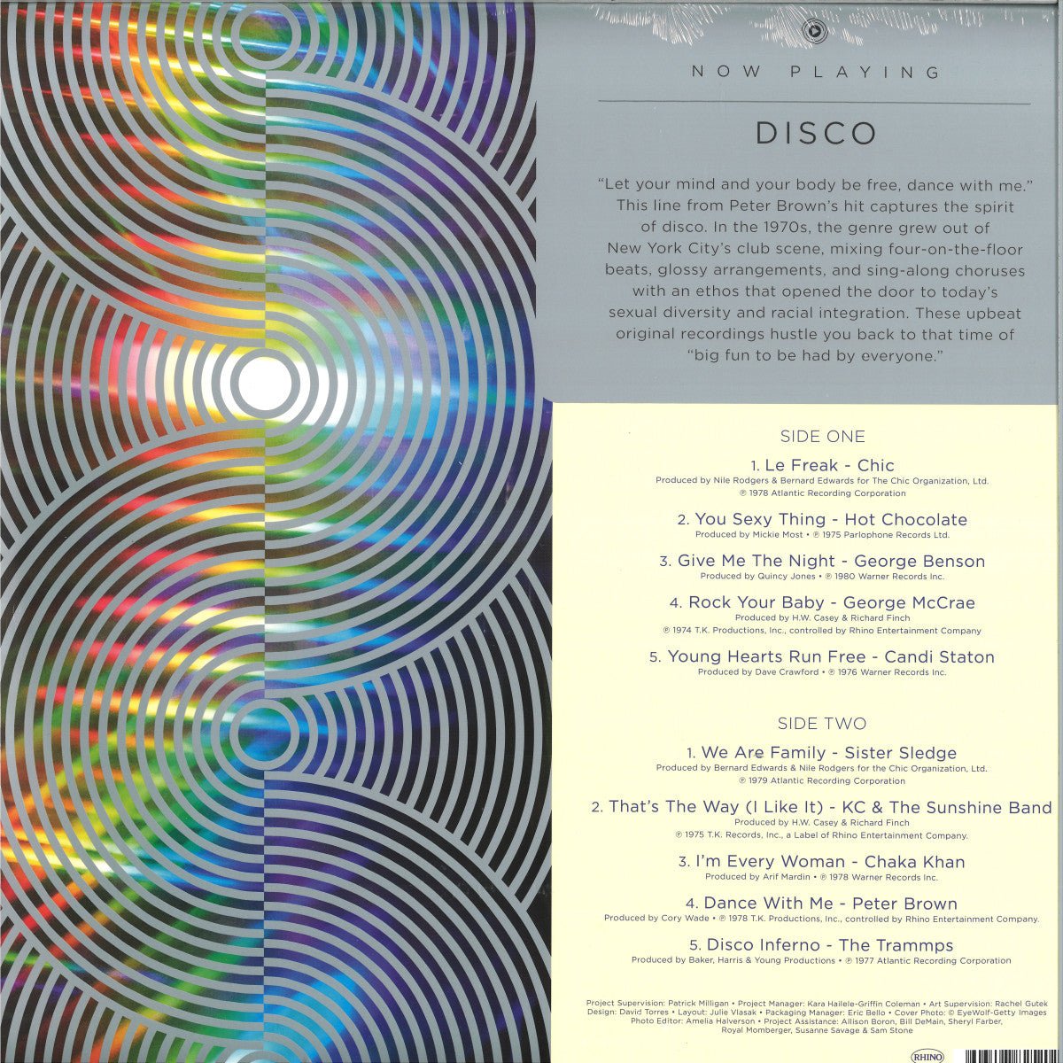 Various Artists - Now Playing: Disco - Clear (Vinyl LP)