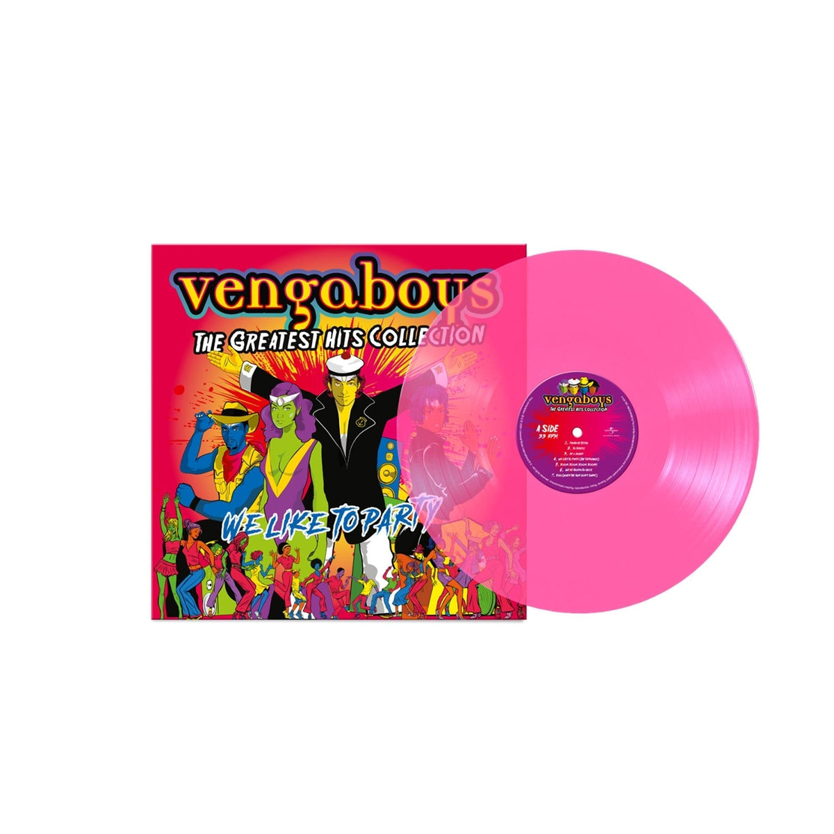 Vengaboys - The Greatest Hits Collection - Transparent Pink (Vinyl LP)