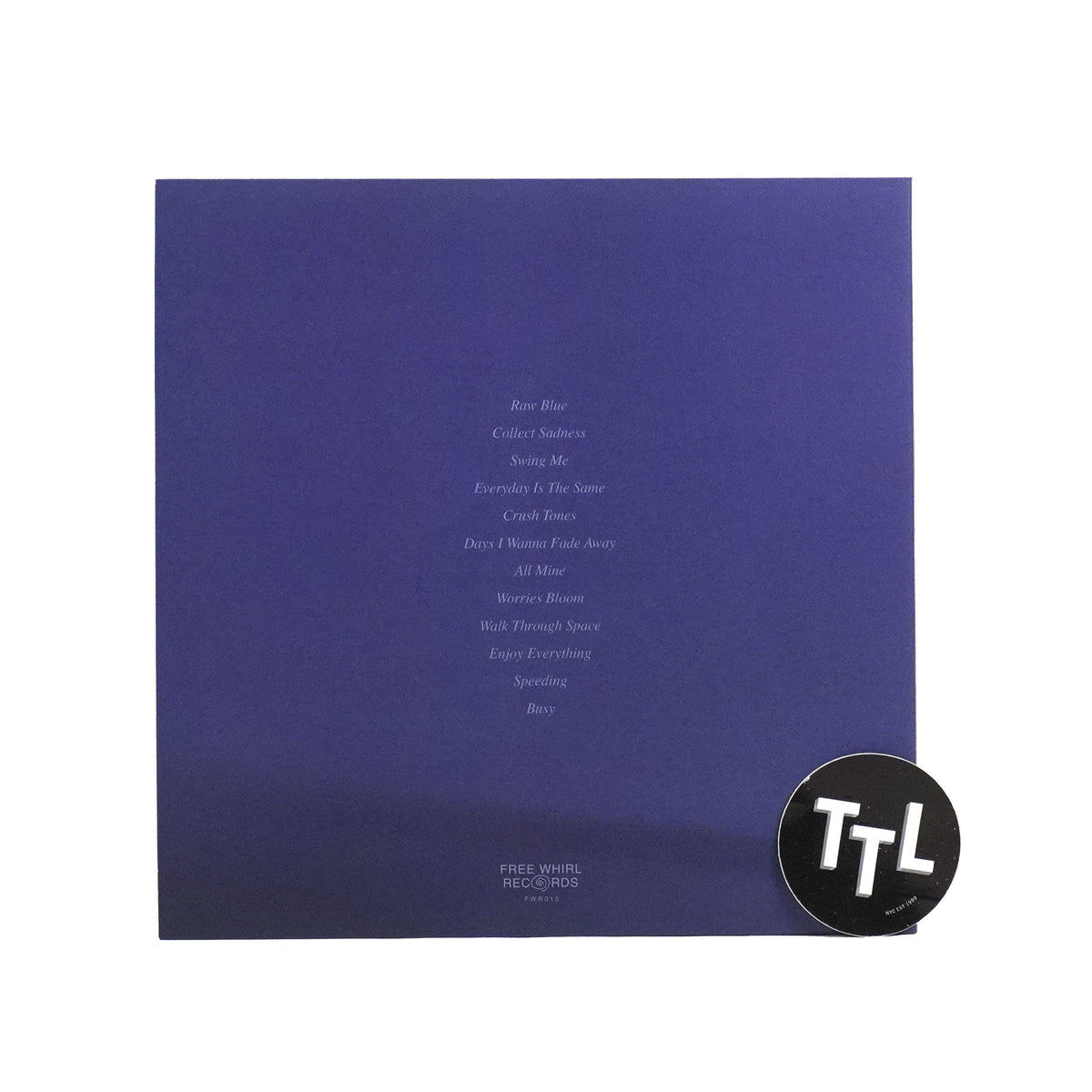Whirr: Raw Blue - Deluxe Edition (Colored Vinyl) Vinyl 2LP